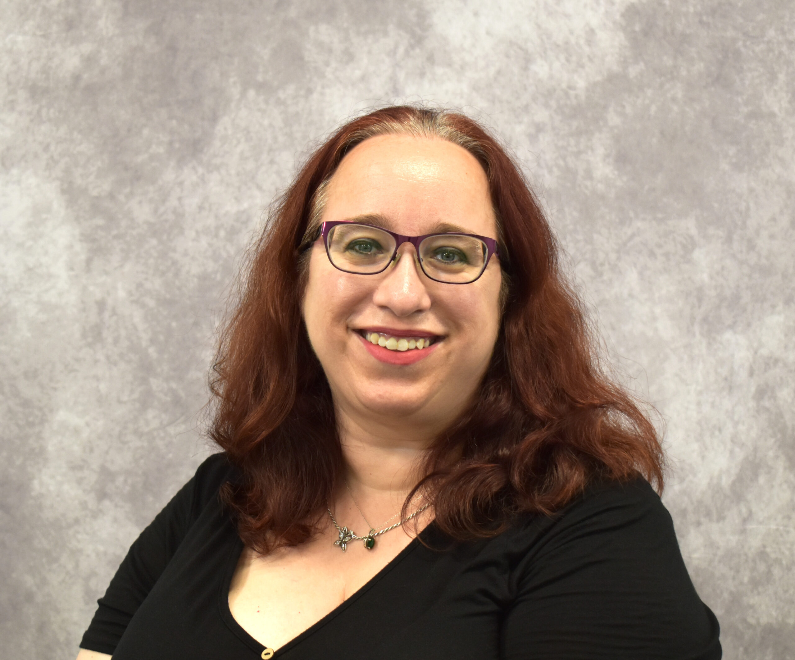 Jen Sparling headshot portrait for leadership role at Retail Security Services